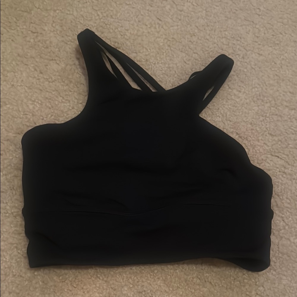 Lululemon High Neck Long Line Sports Bra